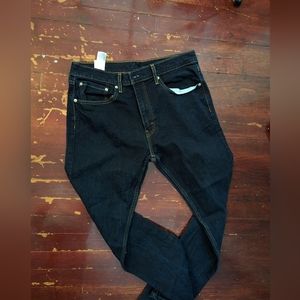 Men's 512 Levi dark was denim jeans